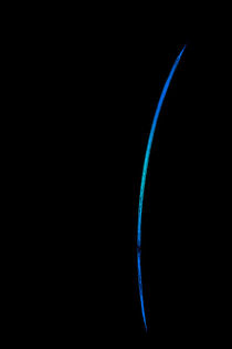 Inspiration [Serie Linien & Kurven - blau] von crazyneopop