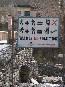War is No Solution by ysanne