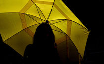Yellow Umbrella by Katia Lima