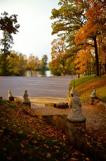 Autumn Peace Park by Janis Upitis