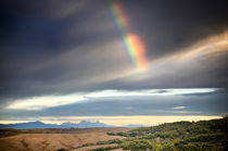 Toskana mit Regenbogen / rainbow at Tuscany by Thomas Schaefer
