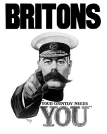 Britons Your Country Needs You - Lord Kitchener by warishellstore