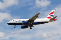 British Airways Airbus A319  von David Pyatt