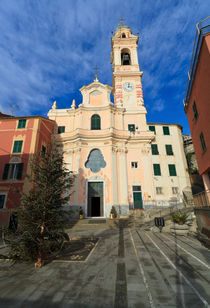 Liguria - church in Sori by Antonio Scarpi