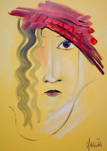 Redhut woman by art-galerie-quici