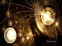 Digital Fraktale Leuchten 4 von bilddesign-by-gitta