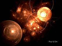 Digital Fraktale Leuchten 6 by bilddesign-by-gitta