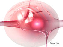Digital Fraktale rosa Kugeln by bilddesign-by-gitta