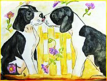 ~ Sibling Puppies ~ by Sandra  Vollmann