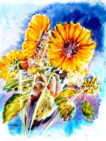 Sonnenblumen von Irina Usova
