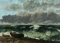 The Stormy Sea or, The Wave by Gustave Courbet