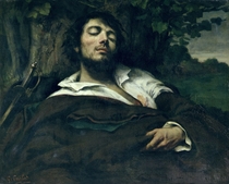 The Wounded Man  von Gustave Courbet
