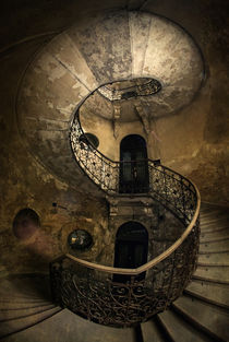 Forgotten Staircase by Jarek Blaminsky