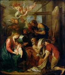 Adoration of the Shepherds  von Sir Anthony van Dyck