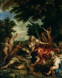 Rinaldo and Armida  by Sir Anthony van Dyck