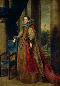 Portrait of a Lady von Sir Anthony van Dyck