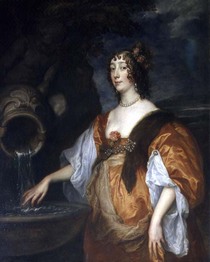 Portrait of Lucy Percy by Sir Anthony van Dyck