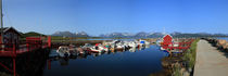 Bootshafen Panorama von Gerhard Albicker