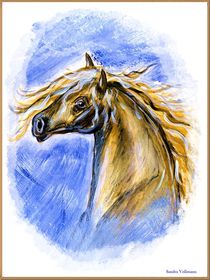 ~ Gold Horse ~ by Sandra  Vollmann
