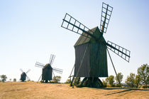Windmills in row by Thomas Matzl