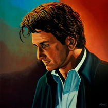 Sean Penn painting by Paul Meijering