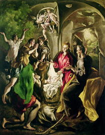 Adoration of the Shepherds von El Greco