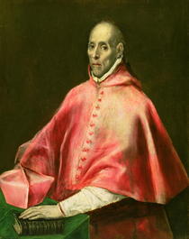 Portrait of Cardinal Juan de Tavera  by El Greco
