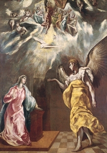 The Annunciation  by El Greco