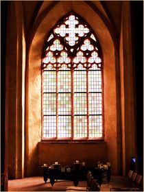 ~Monastery Window~ by Sandra  Vollmann