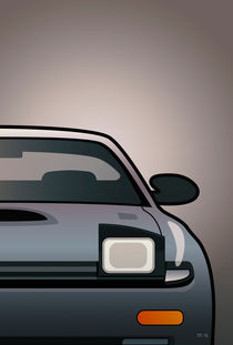 Modern Japanese Icons Series Toyota Celica  GT-Four All-Trac Turbo ST185 (Split) by monkeycrisisonmars