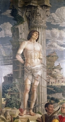 St. Sebastian by Andrea Mantegna