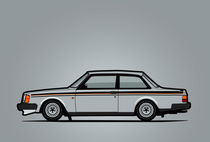 Volvo 242 GT 200 Series Coupe by monkeycrisisonmars