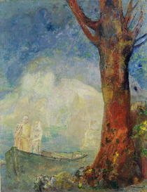 The Barque by Odilon Redon