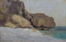 The Rocks at Vallieres by Odilon Redon