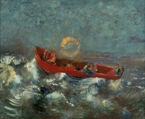 The Red Boat von Odilon Redon