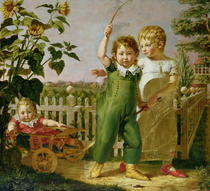 The Hulsenbeck Children by Philipp Otto Runge
