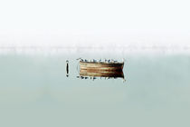 Resting On A Boat Large by florin