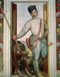 Self Portrait in Hunting Costume von Paolo Veronese