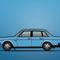 Illu-volvo-244-sedan-blue-poster