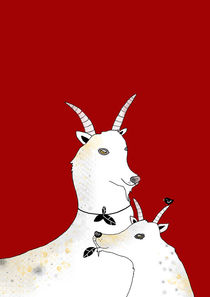 Goats by Kristina  Sabaite