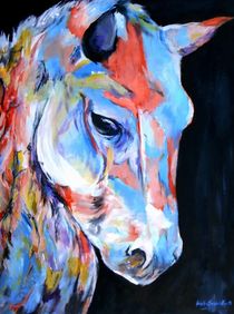 Graceful Horse by Eberhard Schmidt-Dranske