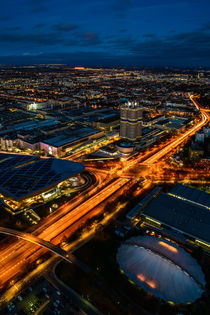 München von oben #3 von Ive Völker