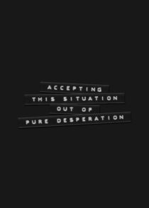 Accepting This Situation Embossed Labels von Brian Carson