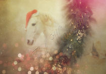 Weihnachtskarte 3 von artfulhorses-sabinepeters