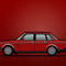 Illu-volvo-244-sedan-red-poster