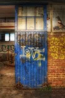 Love vs Door von Susanne  Mauz