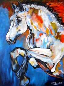 Stallion Horse by Eberhard Schmidt-Dranske