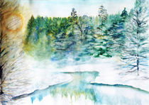 Winterwald von Irina Usova