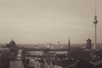 Berliner Panorama s/w von Franziska Mohr