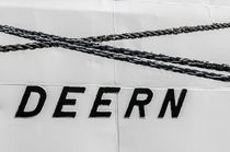 Maritime Elemente "Deern IV" schwarz/weiß – Fotografie von elbvue von elbvue